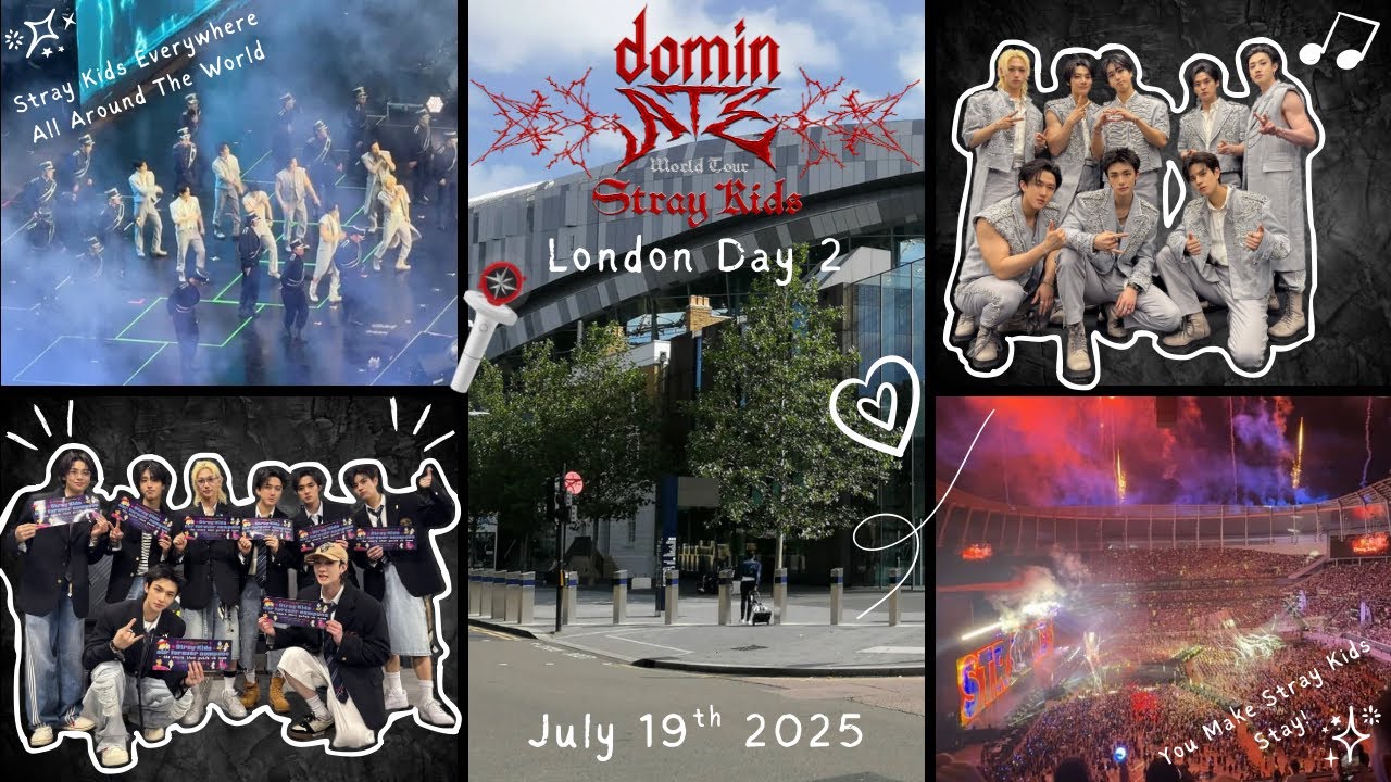 Stray Kids Dominate Tour - London Day 2 July 19th 2025