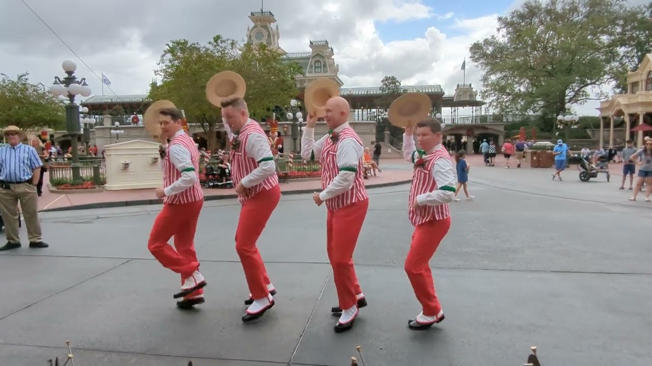 Dapper Dans Performance - Walt Disney World Magic Kingdom - November 8, 2022