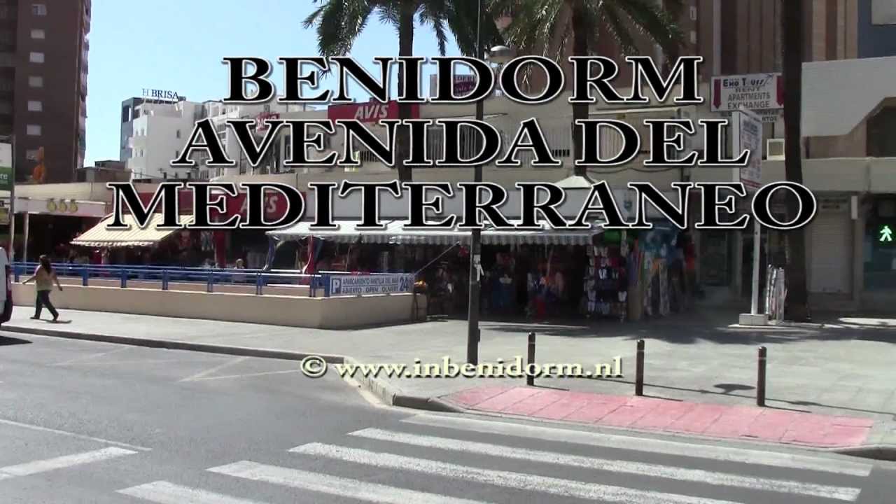 Benidorm Avenida del Mediterraneo
