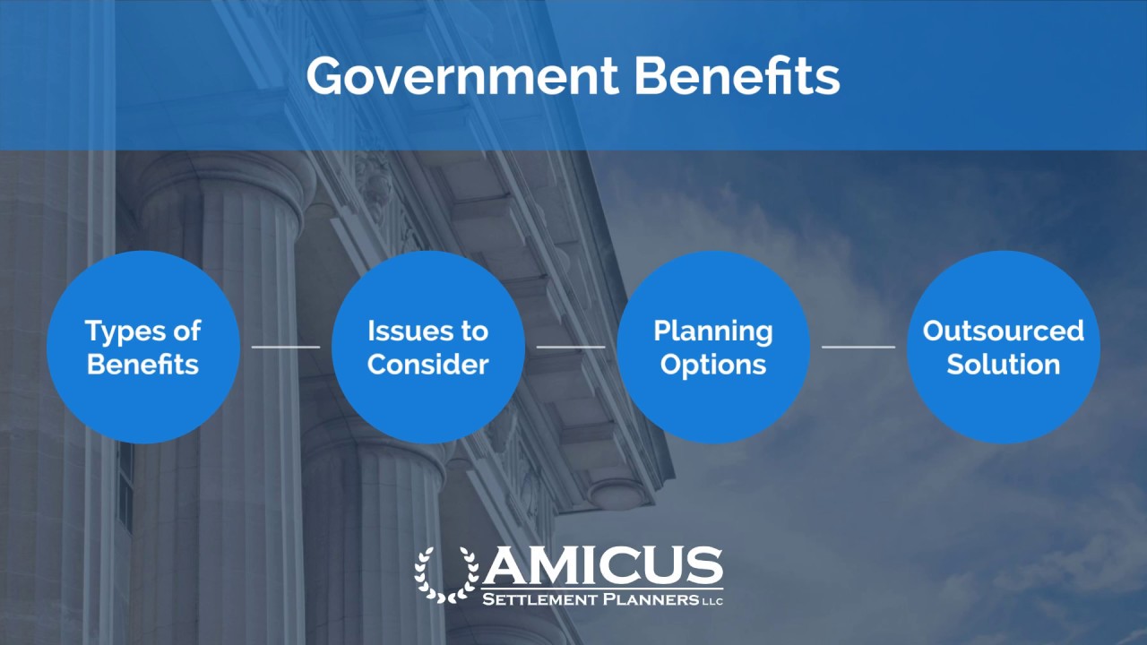 Government Benefits | Settlement Quick Tip