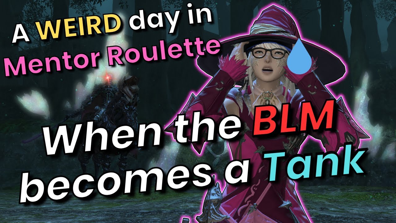 When the Black Mage becomes a Tank! A WEIRD Day in Mentor Roulette!