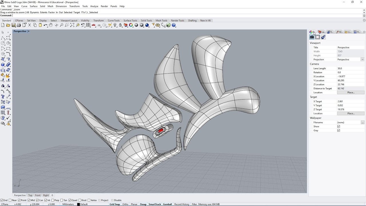 SubD in Rhino 6