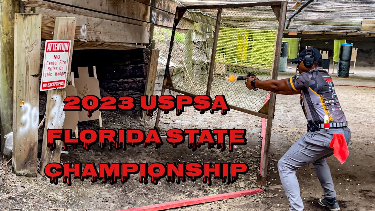 1st Place Master Carry Optics at the 2023 Florida State Championship USPSA CZ Shadow 2
