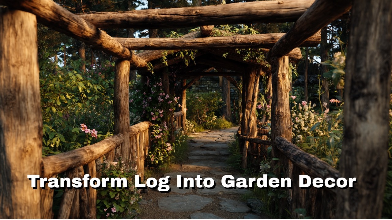 16 Stunning Ways to Use Bark and Logs for Rustic Garden Decor