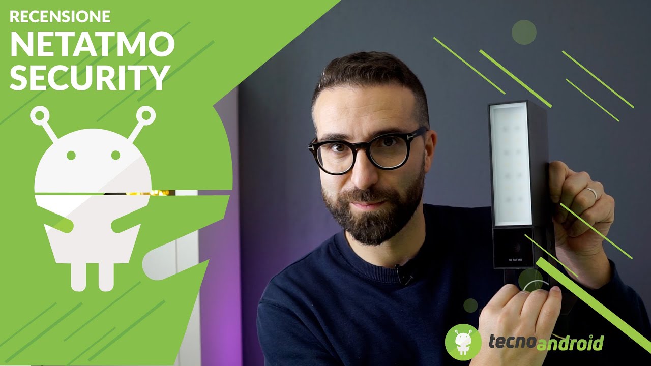 RECENSIONE VIDEOCAMERA NETATMO CON AI E SIRENA 🔔