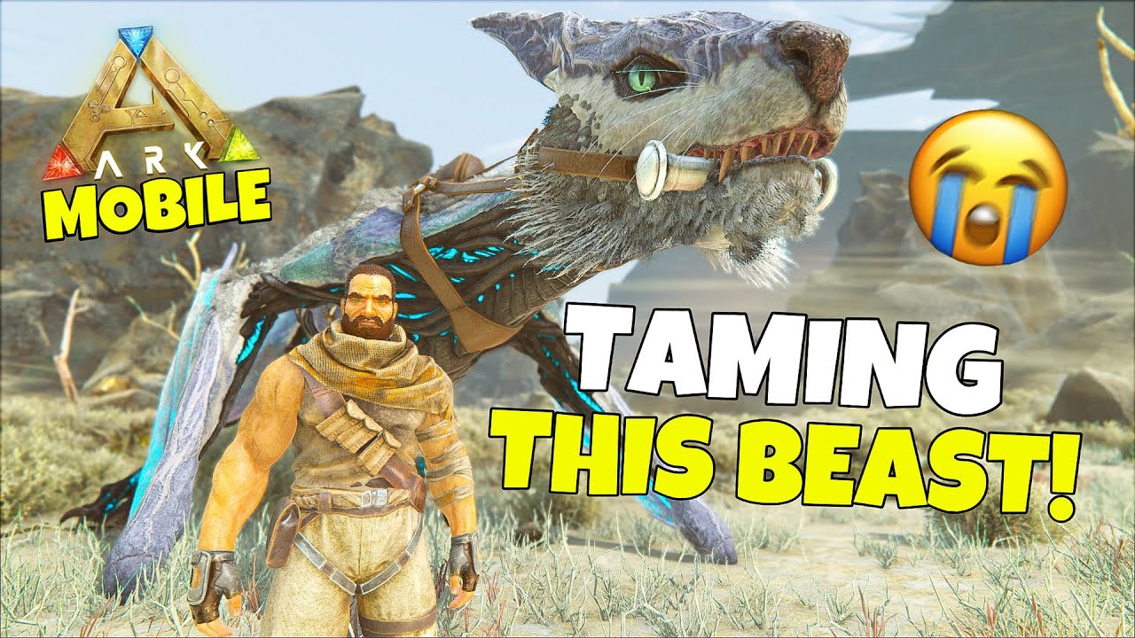 Taming Managarmrs in Extinction is Tough 😭- Ark Mobile Extinction!