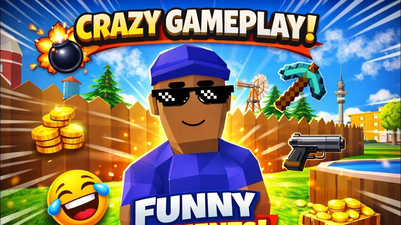 👉 CRAZY GAMEPLAY 😱 | Funny Moments + Insane Action 🔥 Ultimate Gaming Cinematic Experience #viral 