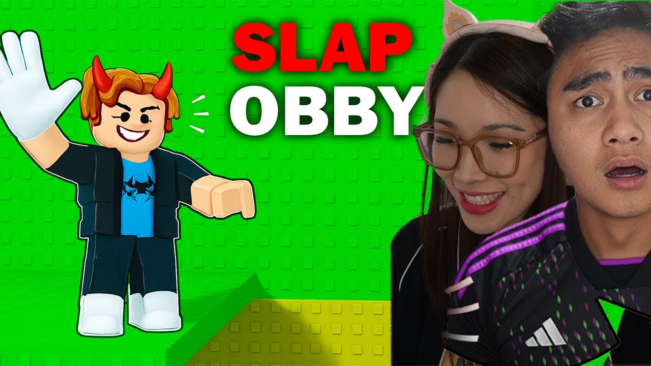 Trolling in Roblox SLAP Obby! w/ Asheru