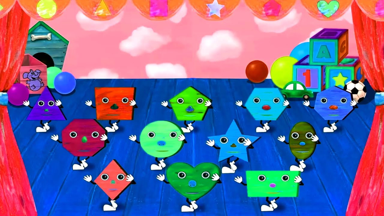 All Shape Song Sing And Dance With Sparta Pitch Fun Effects | Sponsored by Preview 2 Effects 