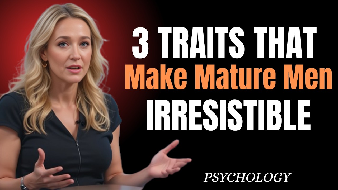 3 Unusual Traits That Make Older Men Instantly More Attractive _ Psychology & Confidence  || love