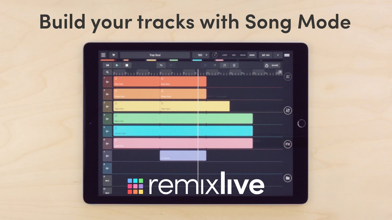 How to make a beat? | Remixlive 6 Song Mode Tutorial