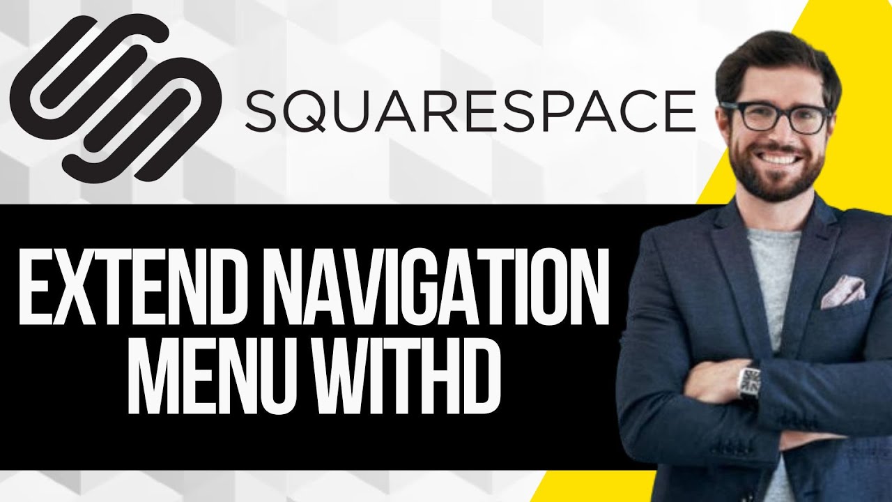 Как увеличить ширину навигационного меню заголовка на Squarespace