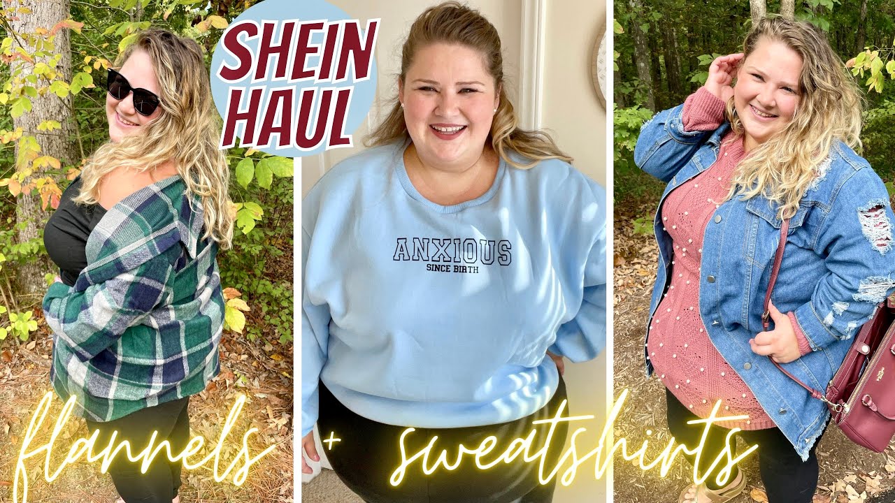 SHEIN PLUS SIZE TRY ON HAUL | COLD WEATHER CLOTHES