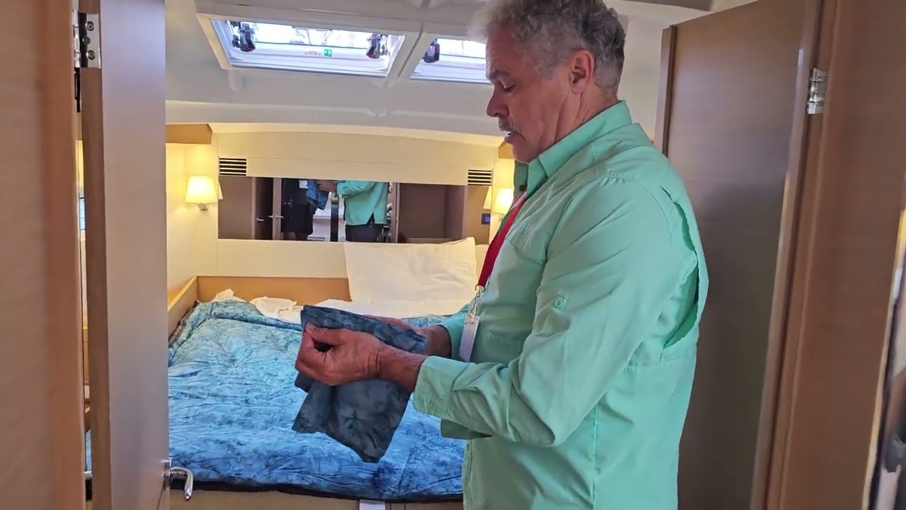 Feet-to-Stern Semi-Walkaround V-berth Sleep System Demo