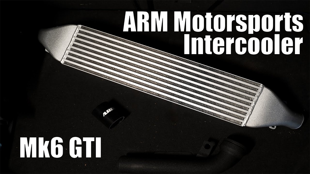 Установка интеркулера ARM Motorsports на Mk6 GTI!