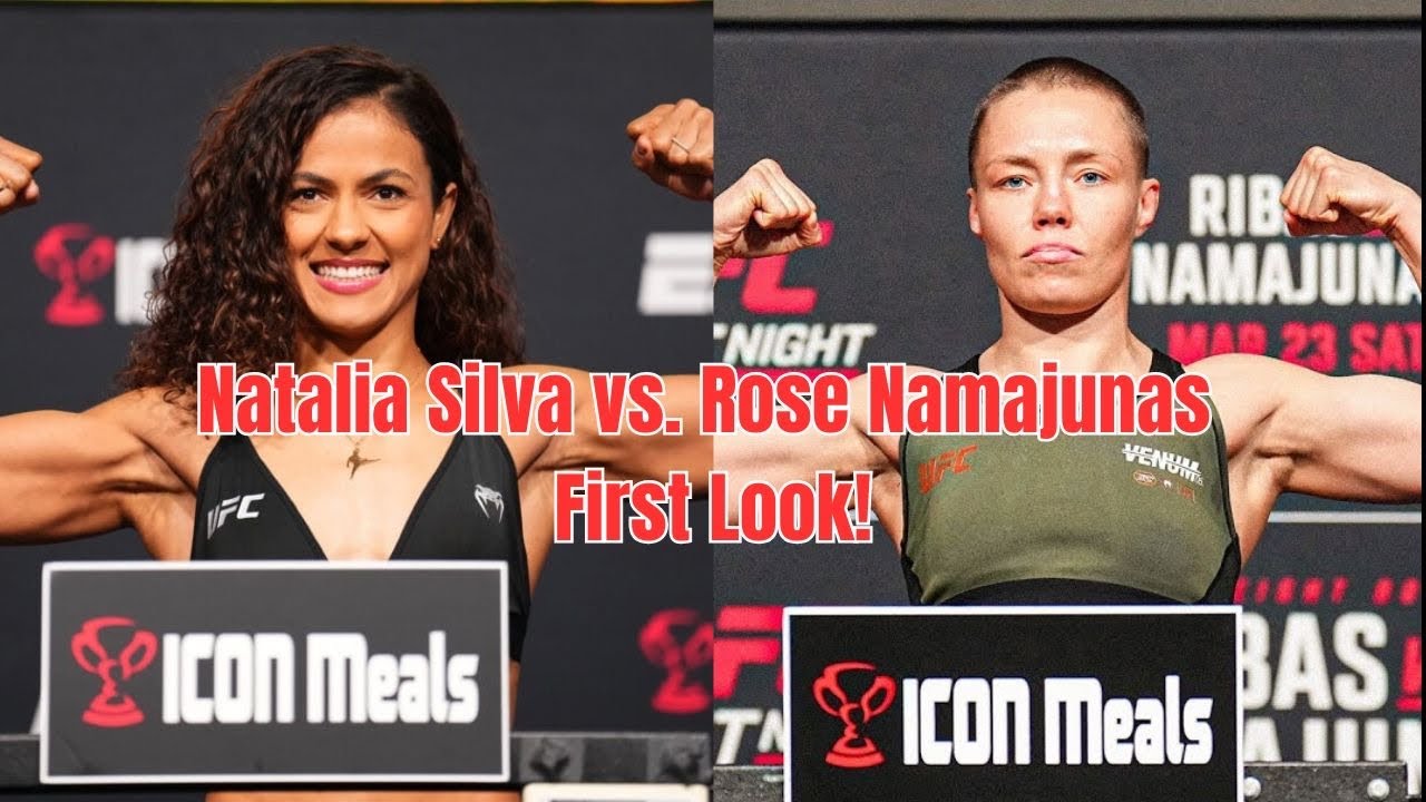 Первый взгляд на бой Наталии Сильвы и Роуз Намаюнас #ufc324