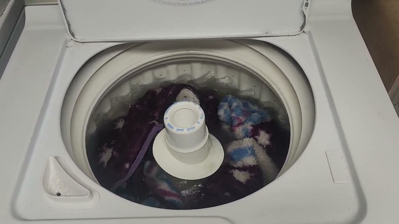 2006 GE Commercial Quality Washer Normal/Heavy Cycle Large Blanket