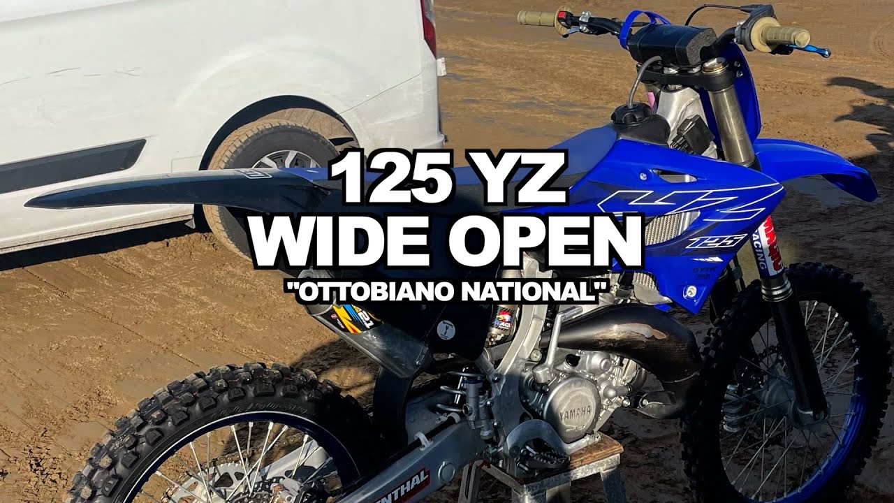 5 MINUTES ON 125 YZ WIDE OPEN - OTTOBIANO NATIONAL TRACK