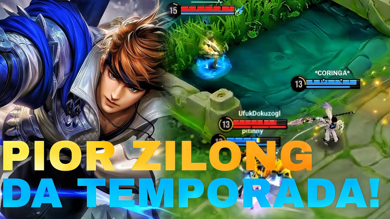 SE CAIR COM ESSE PLAYER NÃO TENTE GANHAR | ZILONG GAMEPLAY HONOR OF KINGS 