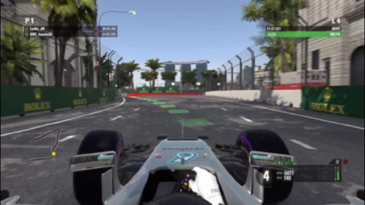 F1 2016 Time Trial Marina Bay (Dry) 1m 41s 184ms