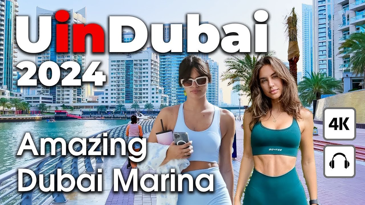 Dubai Live 24/7 🇦🇪 Amazing Dubai Marina [ 4K ] Walking Tour