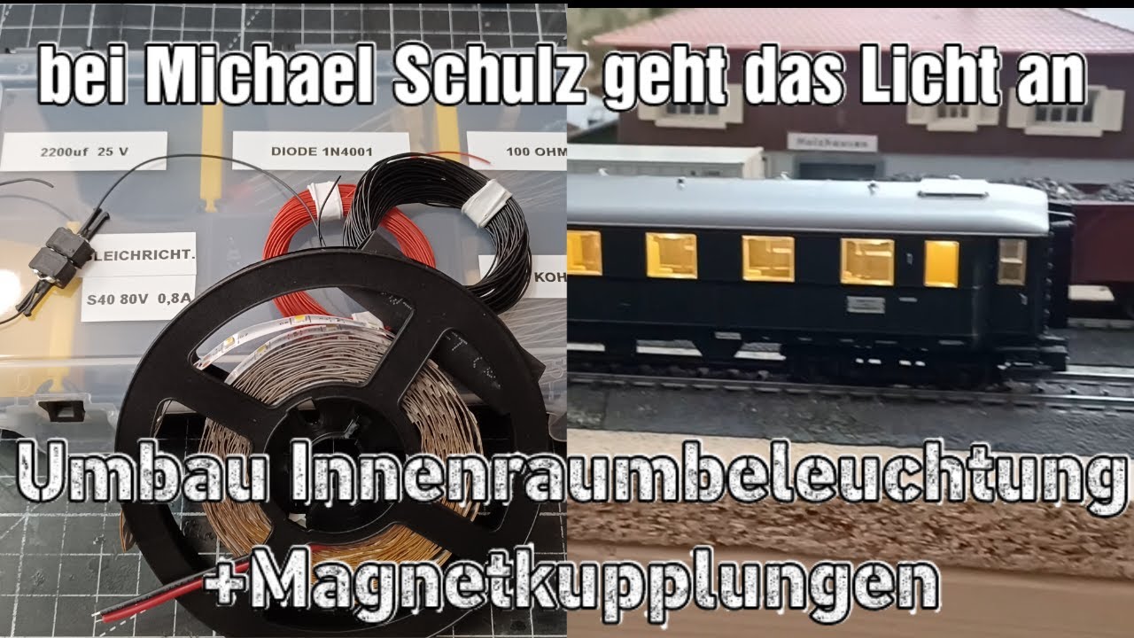 bei Michael Schulz geht das Licht an....Einbau von Kupplungen + Innenraumbeleuchtung