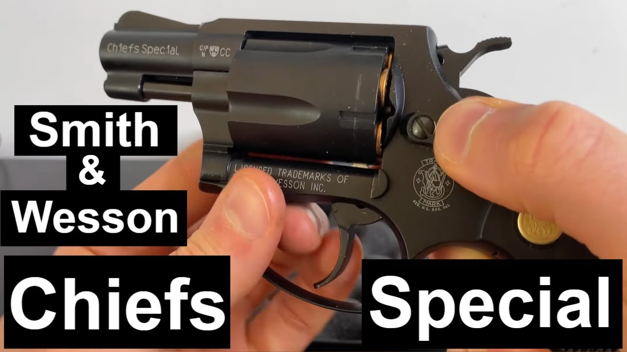 Smith & Wesson Chiefs Special Schreckschuss Revolver 9mm