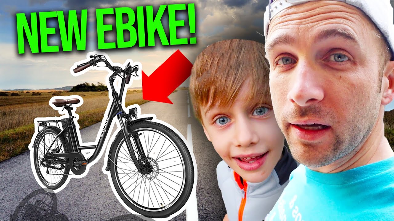 We got an ELECTRIC BIKE!! It's soooo FAST! HeyBike Cityscape