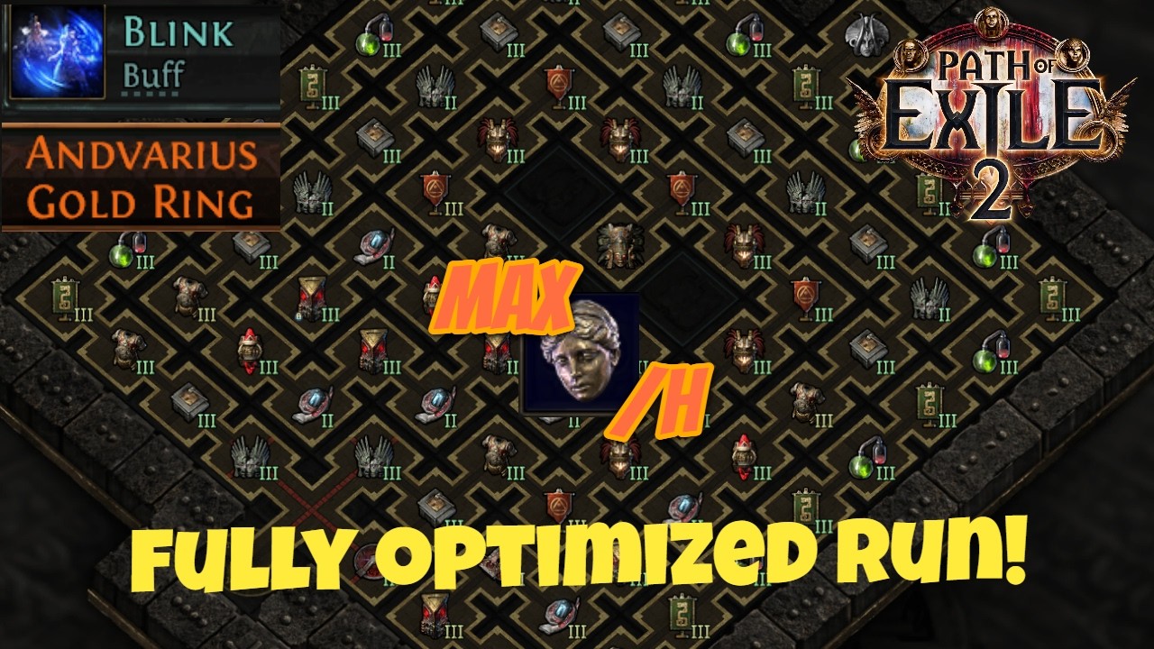 [PoE2] Fully Optimized Solo Temple Run - Max Div/H