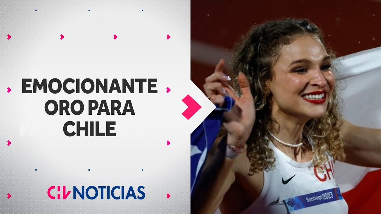 ¡EMOCIONANTE ORO PARA CHILE! Martina Weil lo dio todo en los 400 metros en Santiago 2023