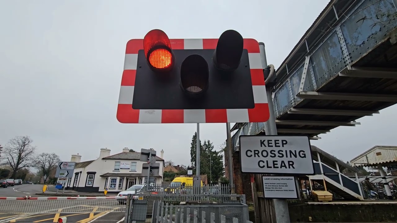  New Alarms At Farnham Station Level Crossing In Surrey 