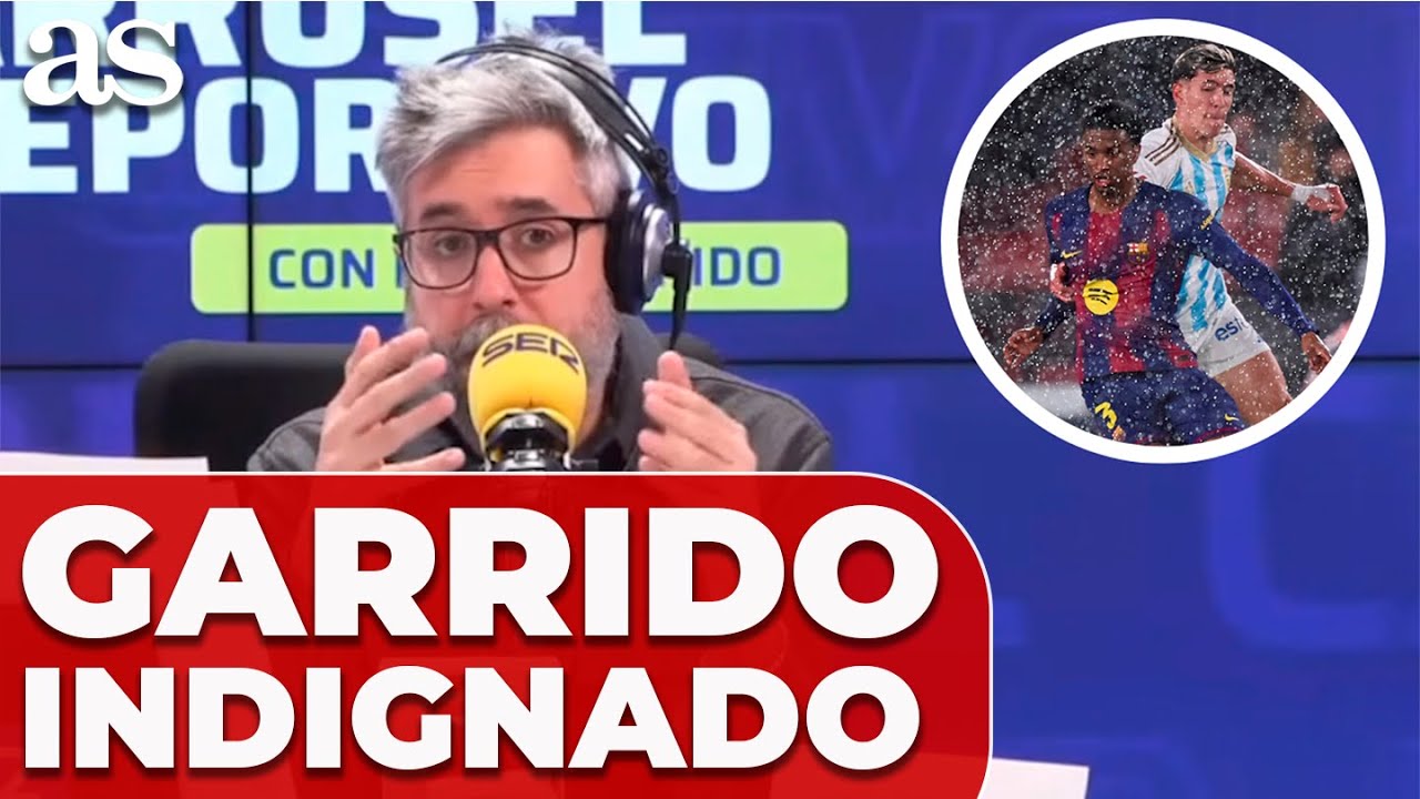 DANI GARRIDO EXPLOTA INDIGNADO ante el DILIVIUO en el CAMP NOU: "Esto es mejorable"