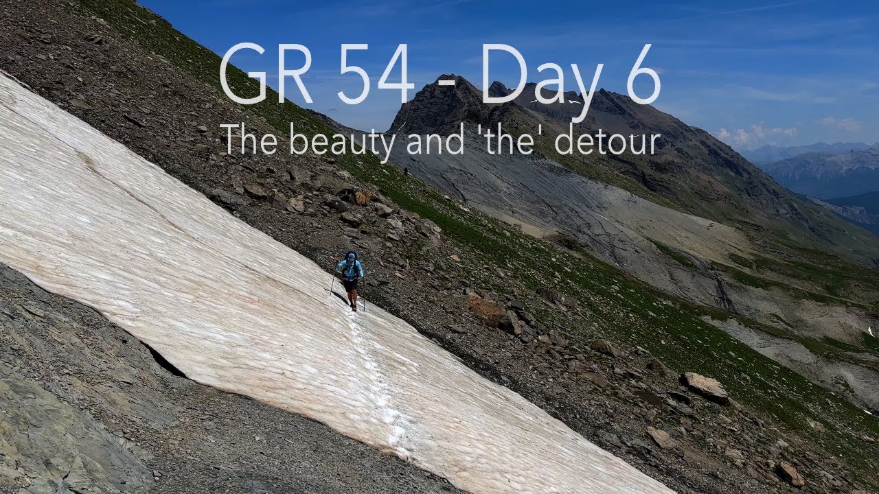 Day 6: Hiking 220km through the French Alps - Ultralight on the GR54