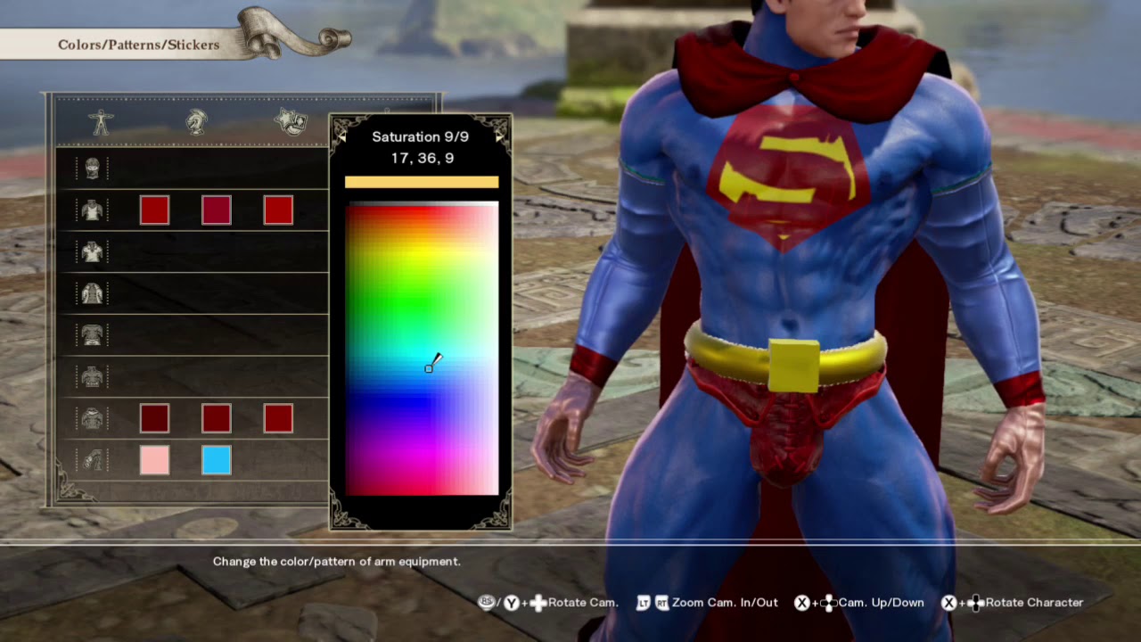 Soul calibur 6 how to make Superman!