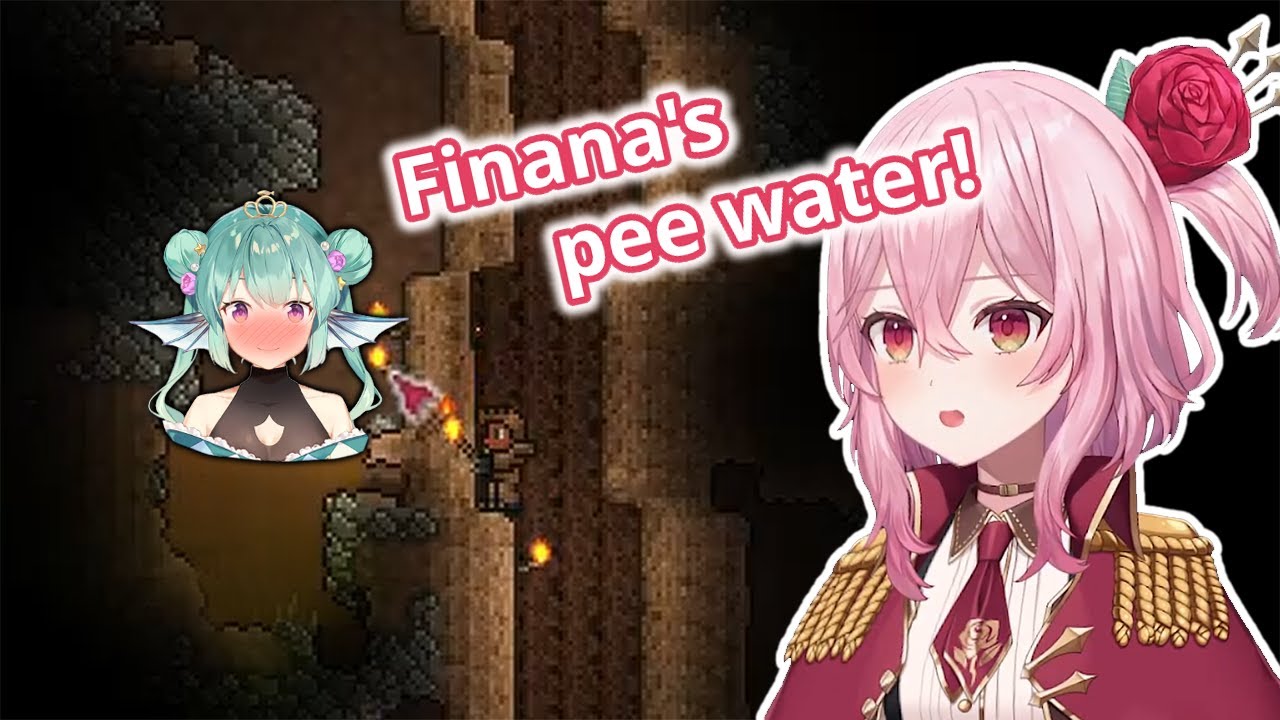 Rosemi discovers Finana's pee water【NIJISANJI EN | Rosemi Lovelock】