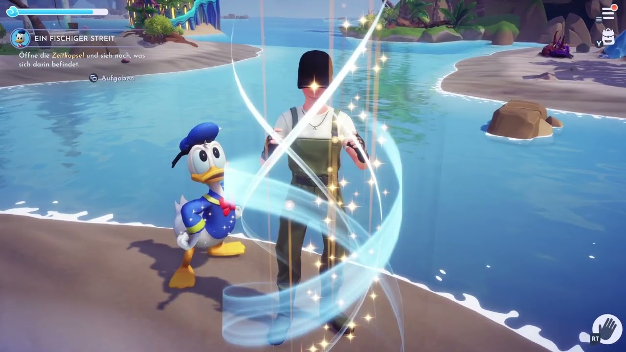 Disney Dreamlight Valley ein Fischiger Streit