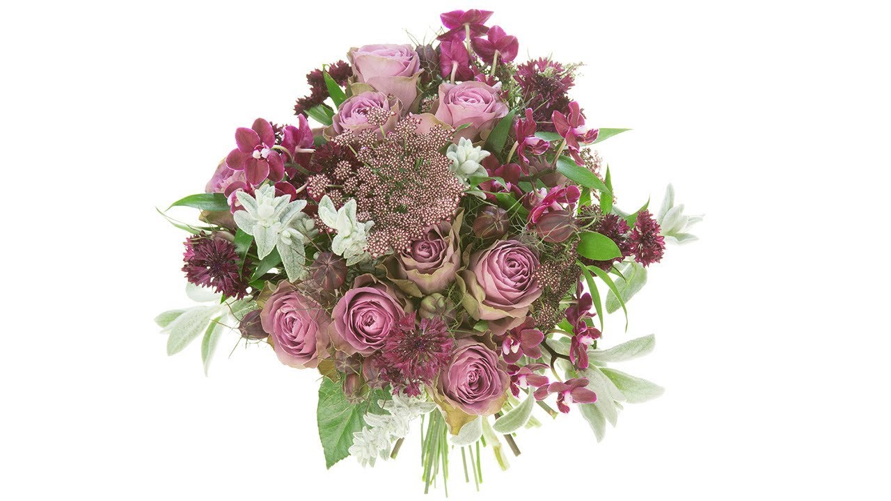 Garden Rose Wedding Bouquet