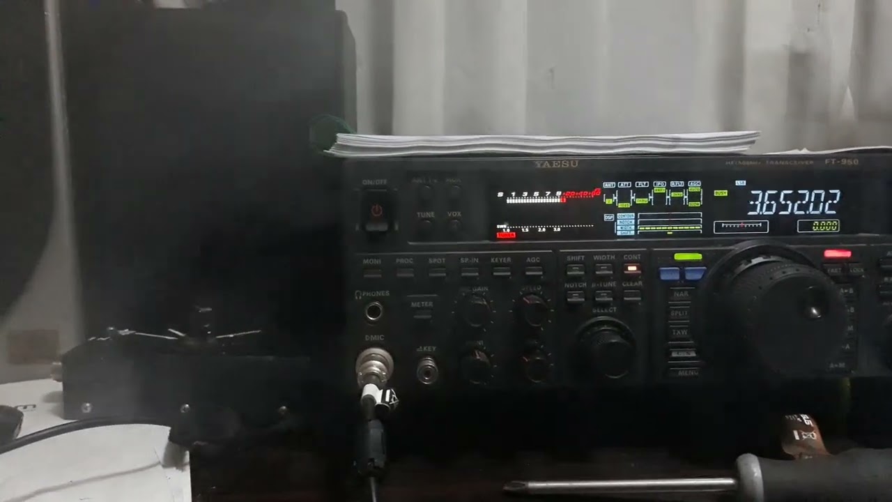 YAESU FT-950 СГОРЕЛ подумали бы вы, а нет! Работает отлично!