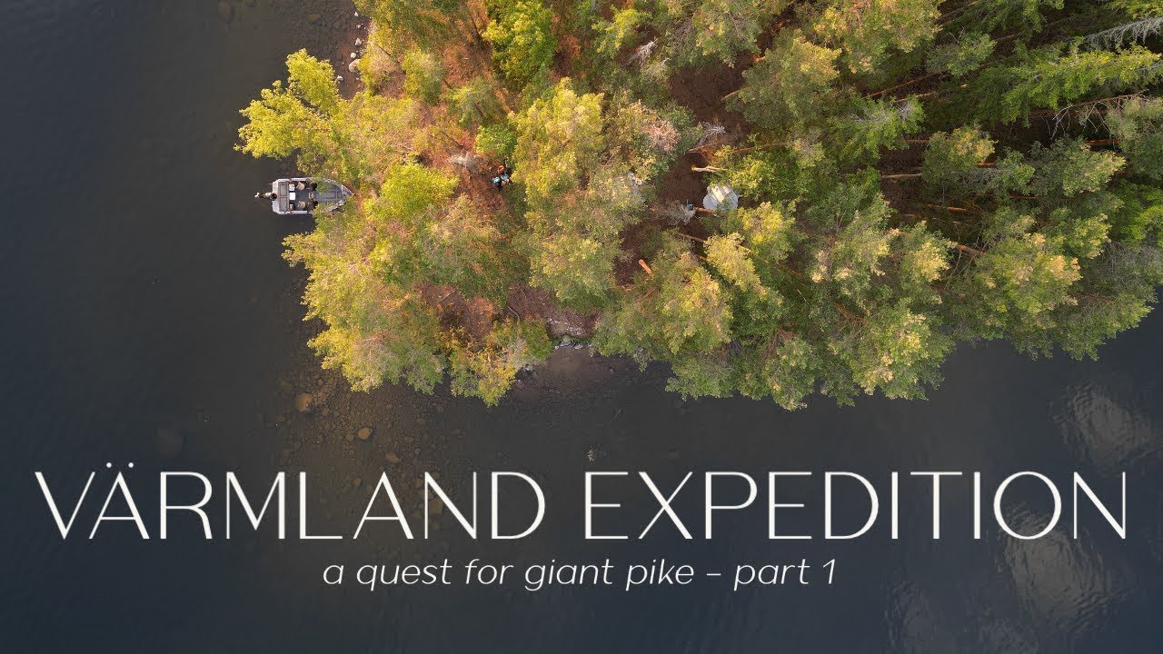 The Värmland Expedition - A New Pike Adventure - Part 1 - Heatwaves and a scuffed trolling setup