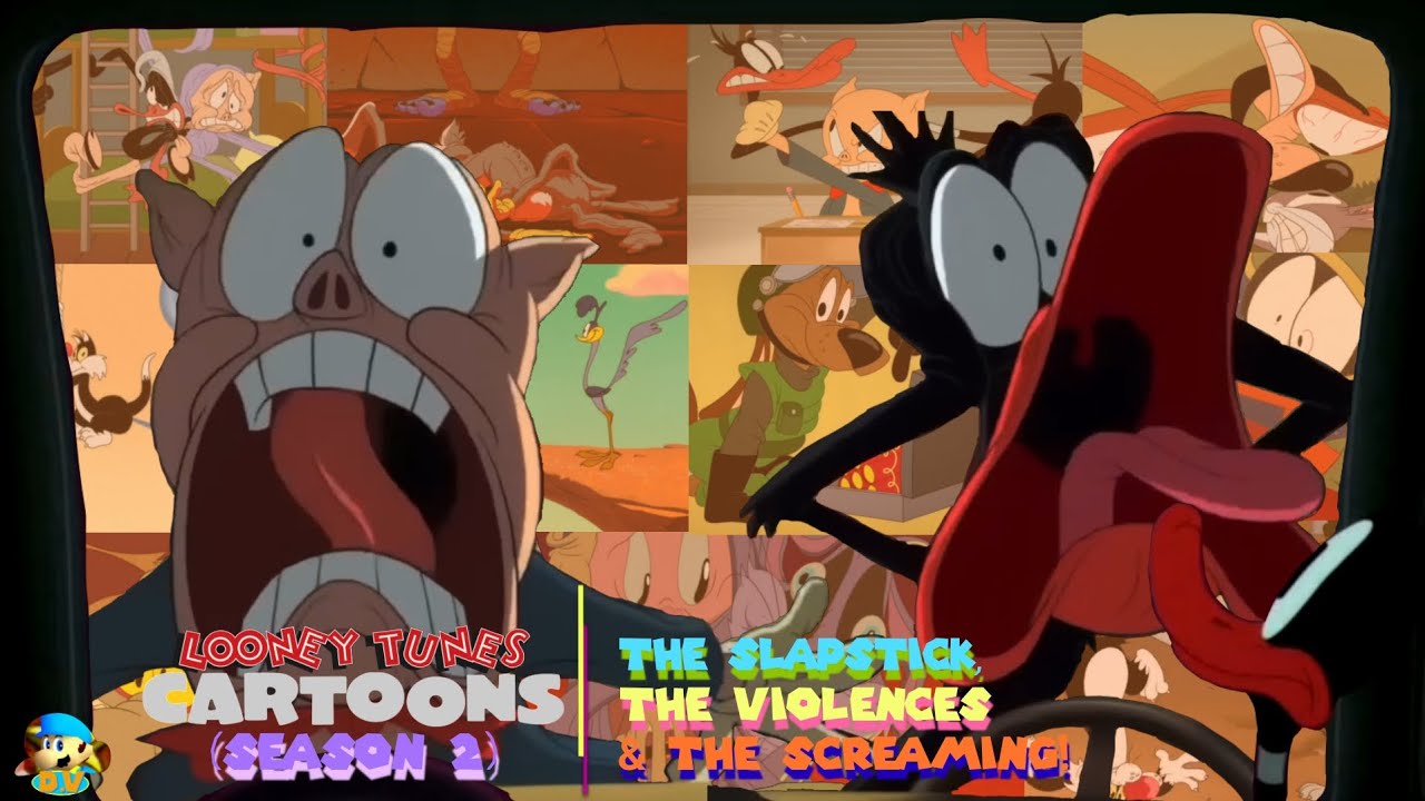 Looney Tunes Cartoons S2 Compilation - The Slapstick, The Violences & The Screaming!