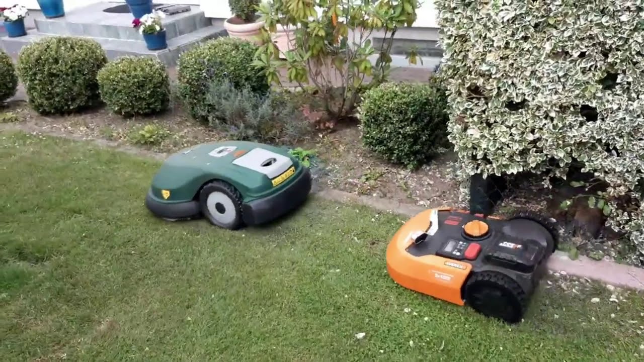 Worx Landroid L WR153 Kante mähen vs Robomow RL2000