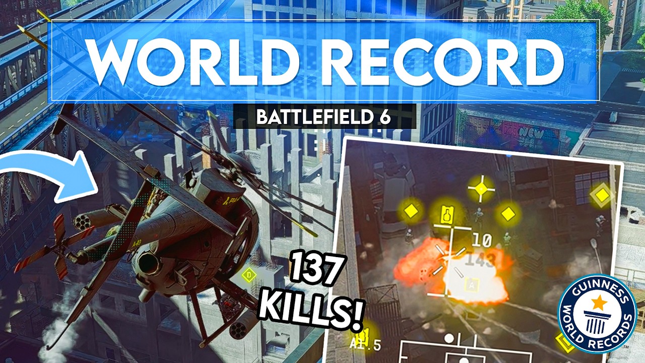 This WAS The Little Bird World Record in Battlefield 6…