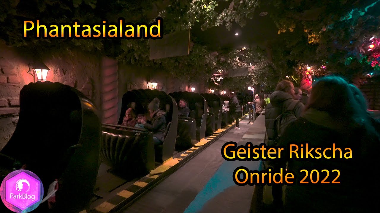 Geister Rikscha 2022 | Phantasialand | Onride | ParkBlog