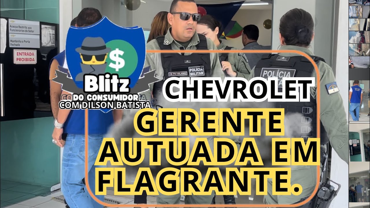 FLAGRANTE NA BLITZ DO CONSUMIDOR