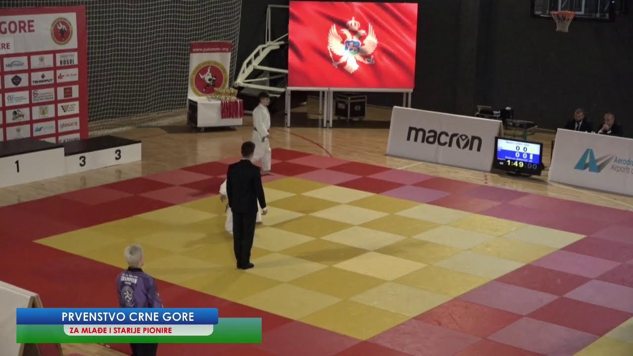 Džudo | Prvenstvo Crne Gore | Tatami 2 | LIVE