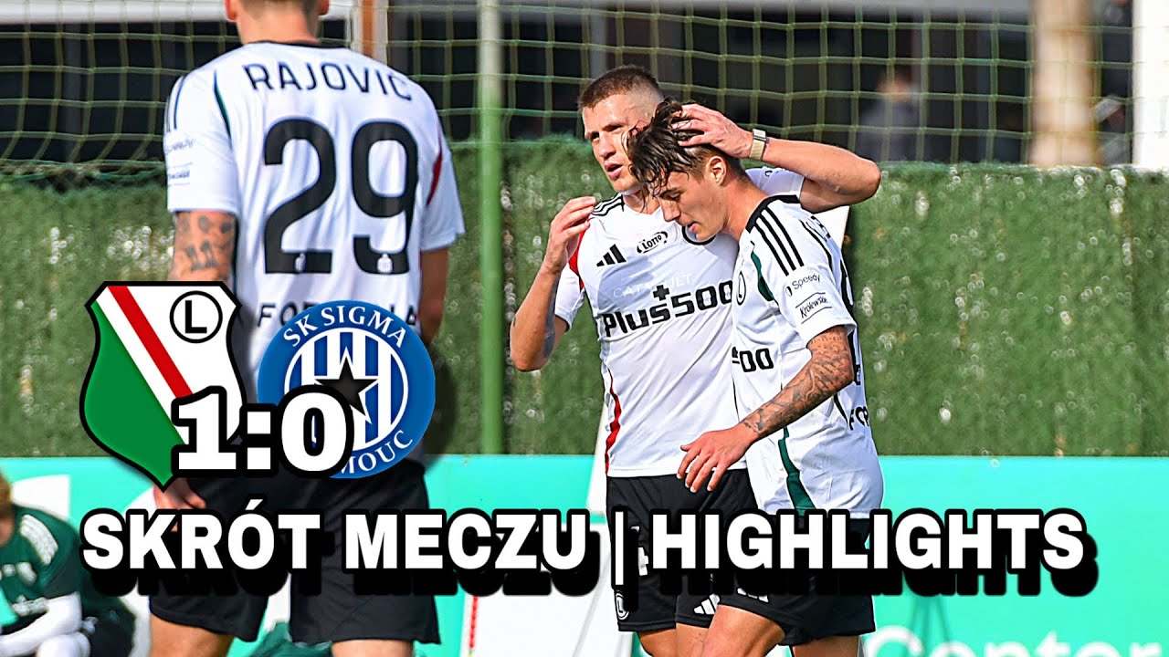 LEGIA 1:0 SIGMA - Skrót Meczu (HIGHLIGHTS) [16.01.2026] Legia TV