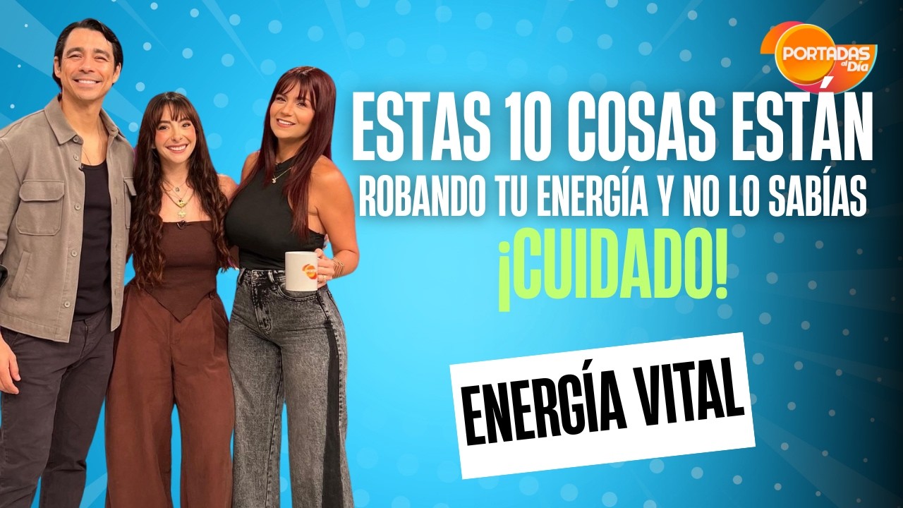 ¡CUIDADO! Estas 10 cosas están ROBANDO tu ENERGÍA y no lo sabías 🚫🔋