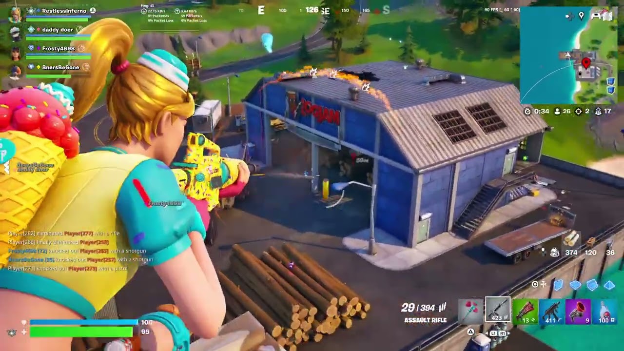 Fortnite: Ranked Reload Win 53