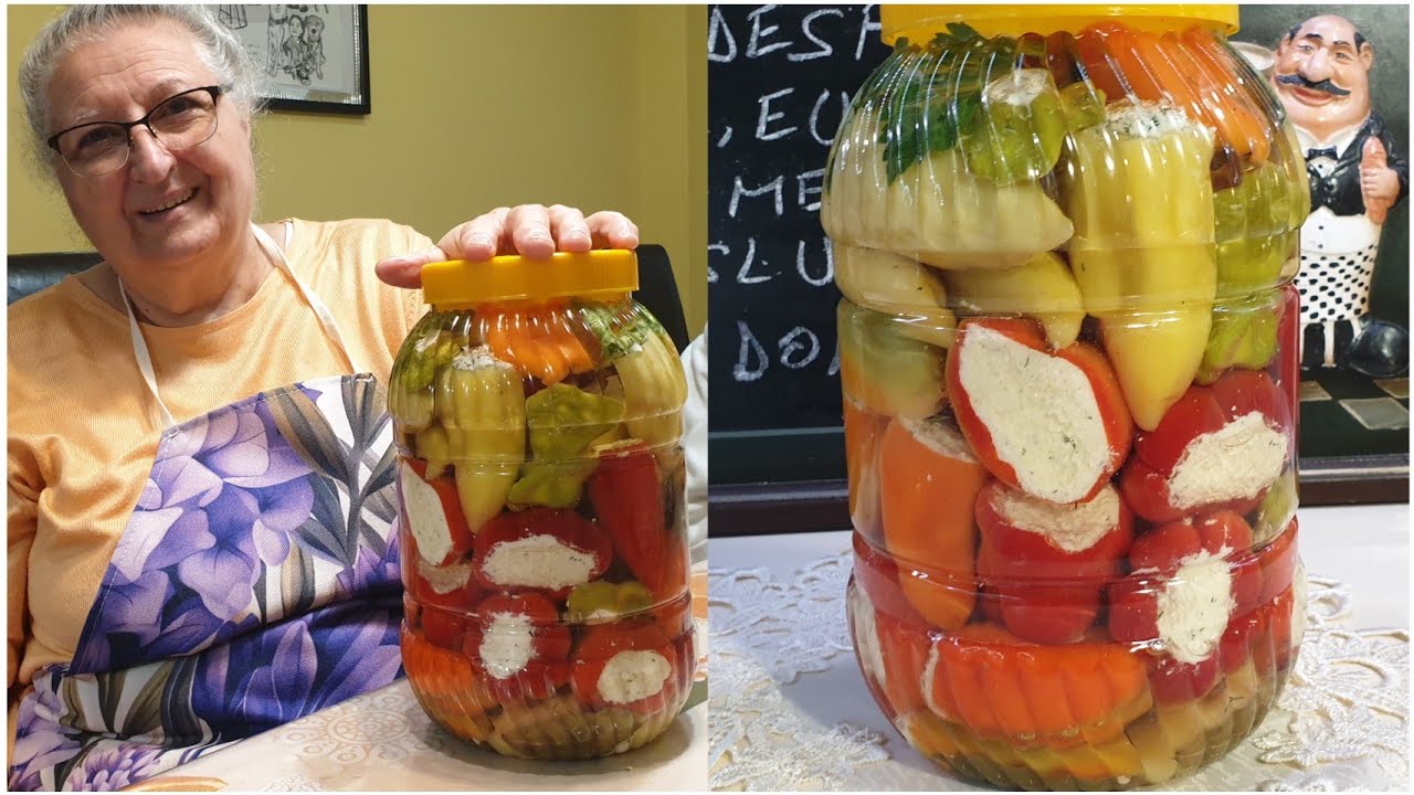 Mix de Ardei umpluți cu amestec de Brânză de la Bunica 🇷🇴❤️