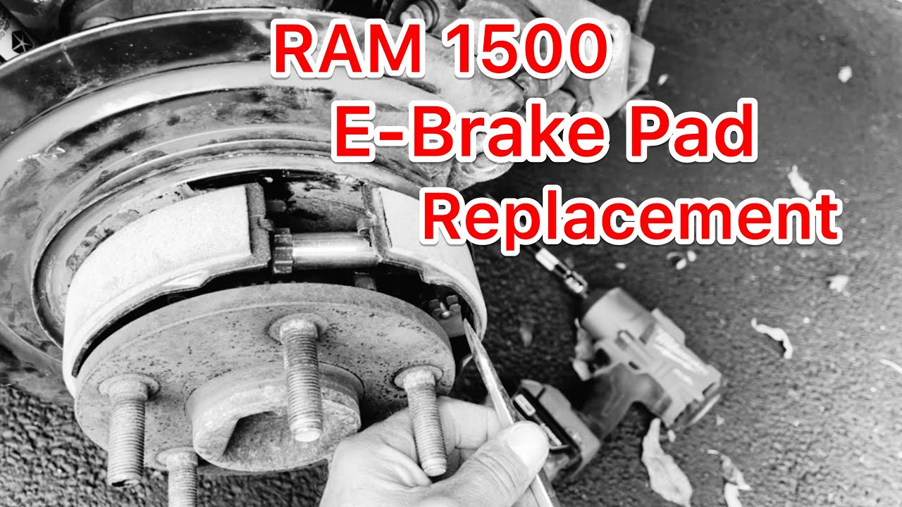 REPLACEMENT 101: RAM 1500 E-Brake Pad Assembly